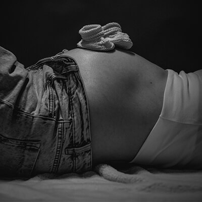 Beispielfoto: Vom Bauch zum Baby